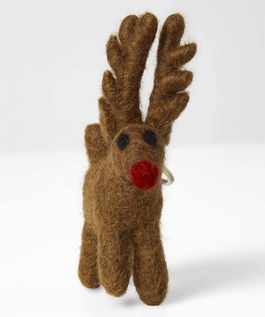 Rudolph Felt Keyring