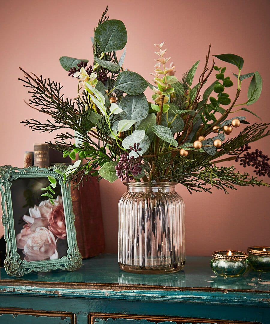 Winter's Wish Rustic Eucalyptus Arrangement