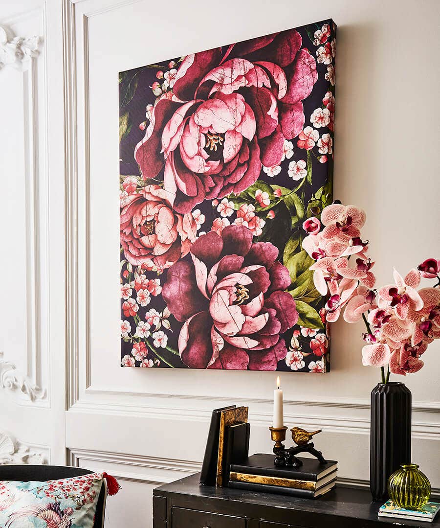 Bold Blossom Canvas Artwork