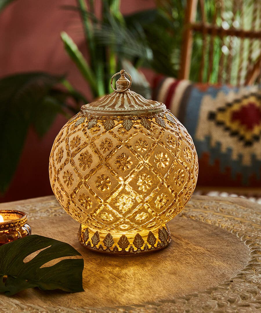 Glowing Blossom LED Lantern