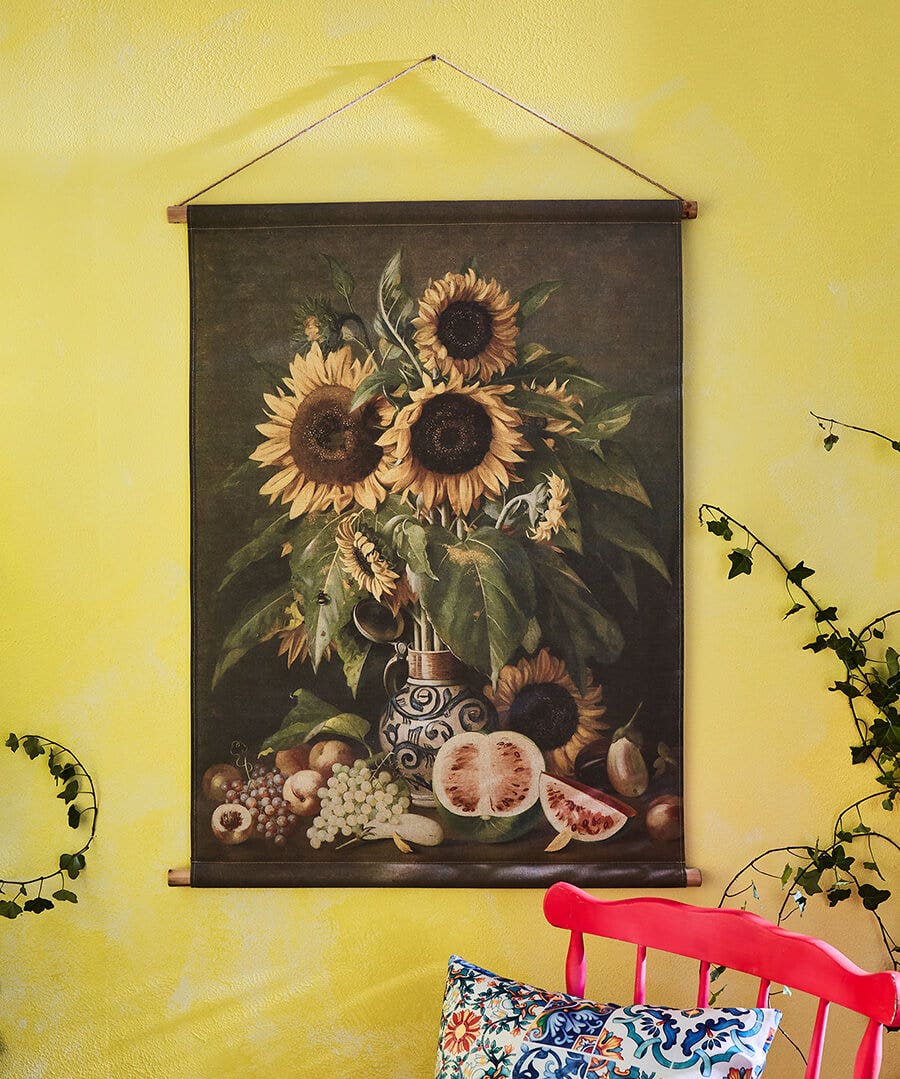 Rustic Harvest Bouquet Wall Hanging