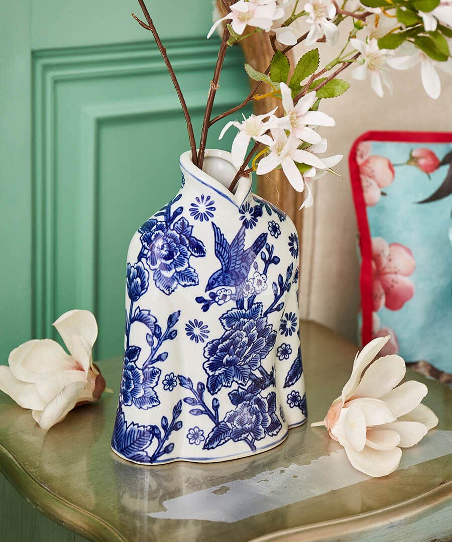 Chinoisierie Blouse Vase