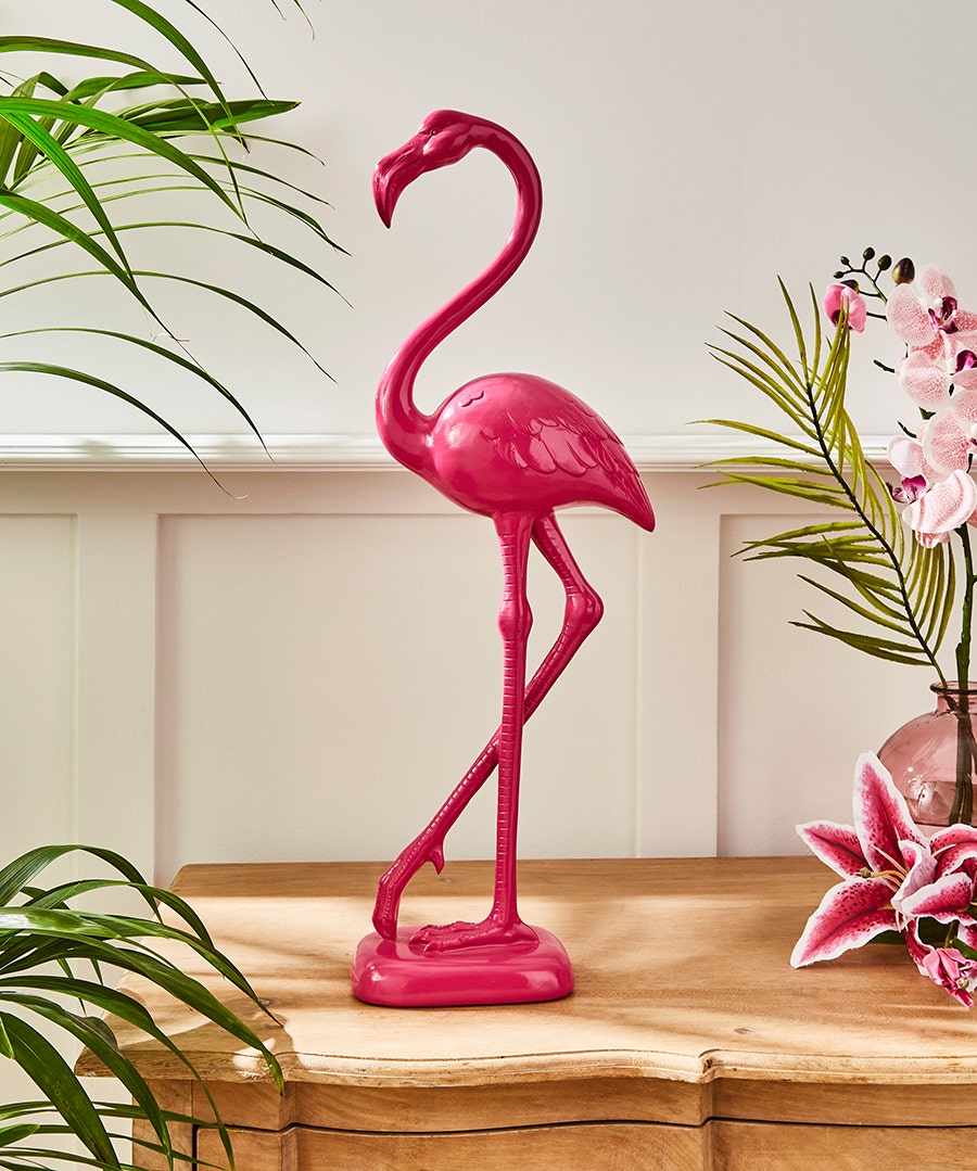 Electro Pink Flamingo figure