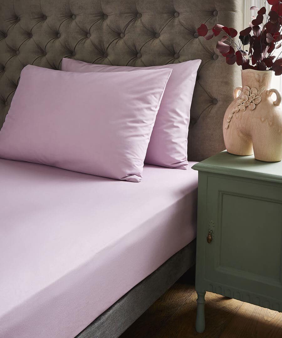 Image of Joe Browns Joe's Brilliant Bedding in Misty Rose - D (Double), Size Double