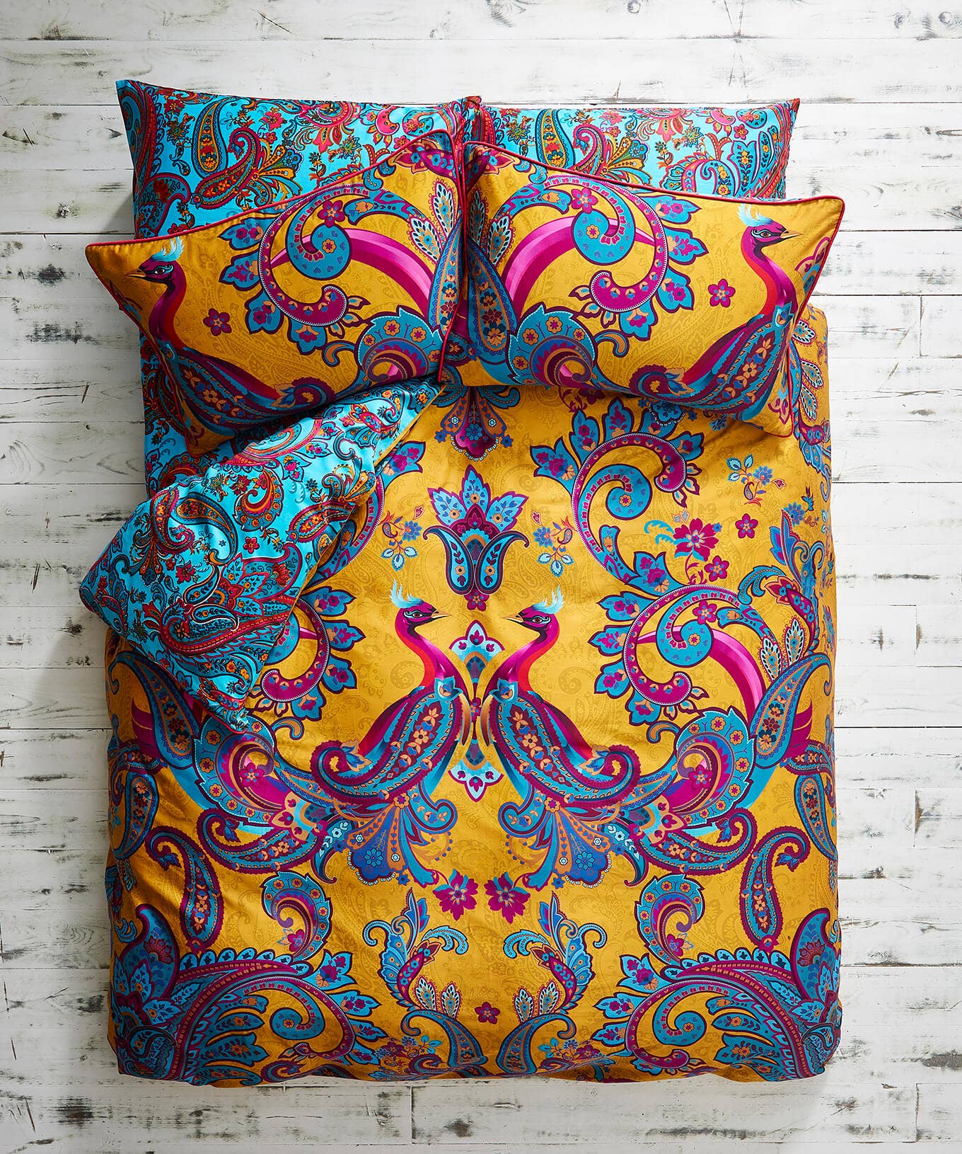 Paisley Peacock Duvet Set