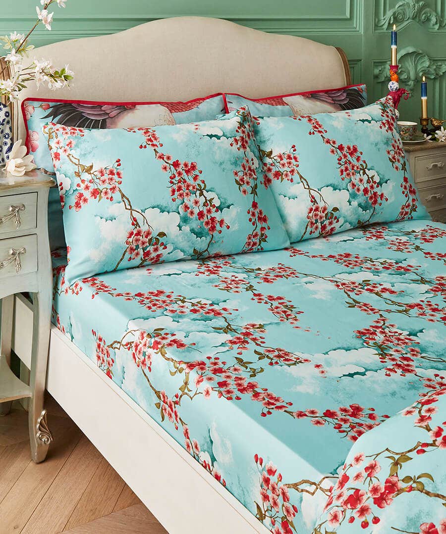 Sakura Herons Matching Bedding