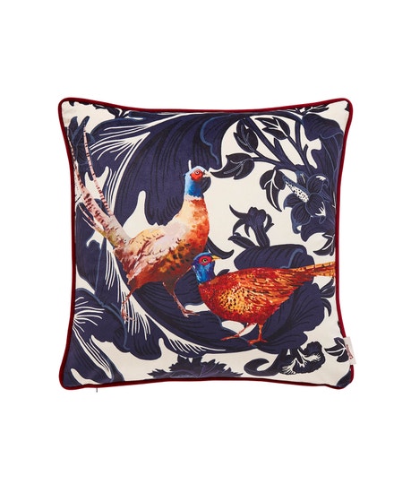 Pheasant Baroque Cushion