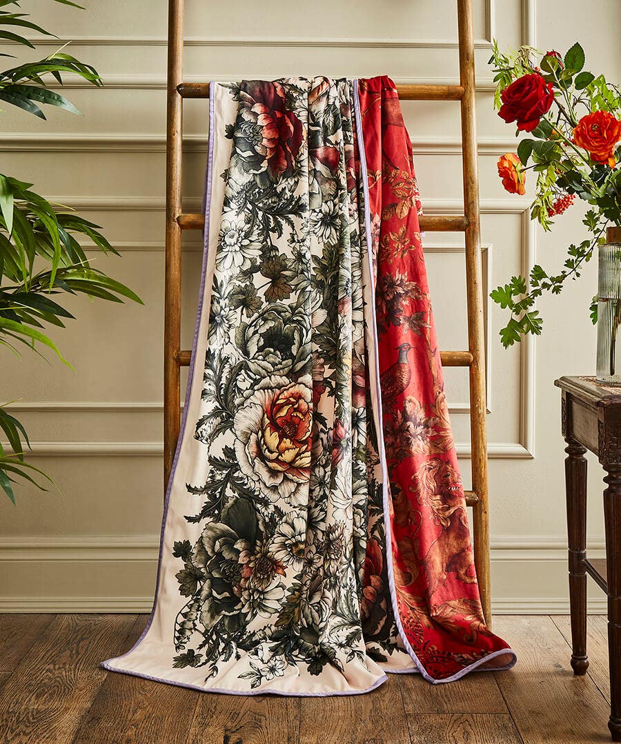 Highland Botanicals Reversible Throw