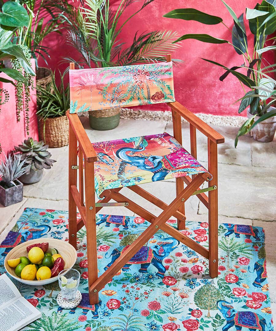 Festival Elephants Garden Directors Chair