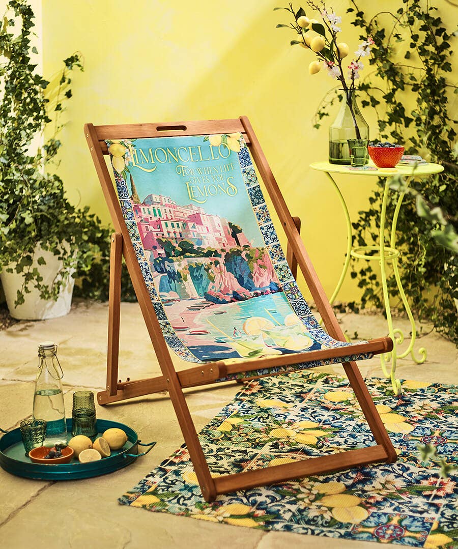Limoncello Garden Deckchair