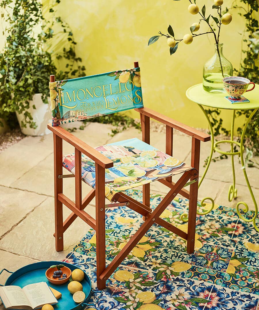 Limoncello Garden Directors Chair