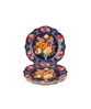 Beautiful Baroque Floral Side Plates