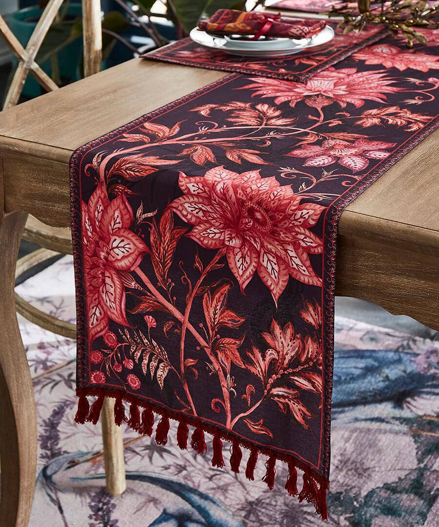 Bohemian Bloom Table Runner