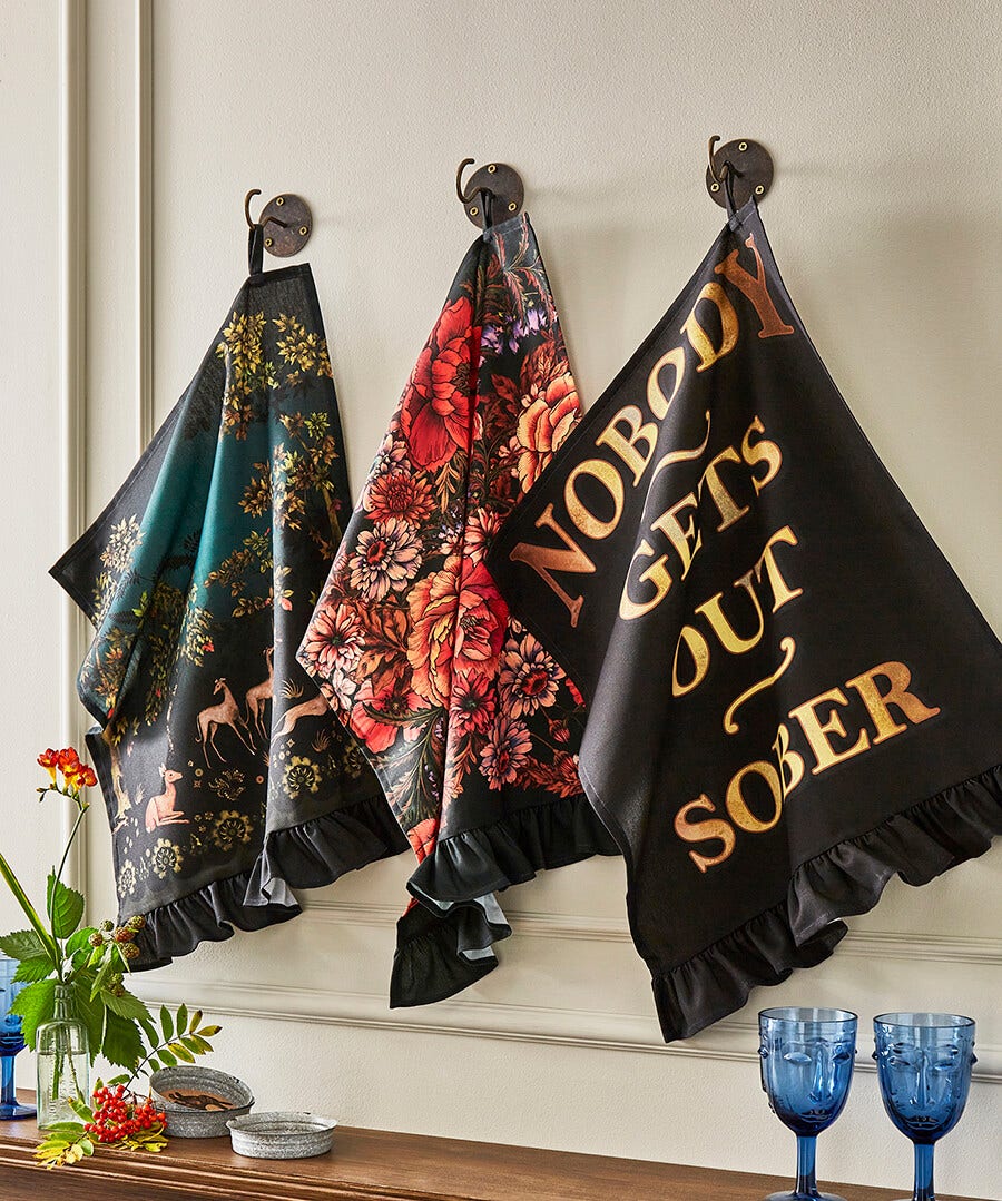 Scenes Of The Forest Teatowels