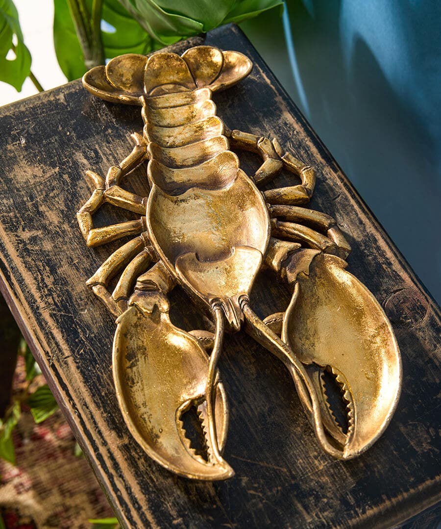 Lavish Lobster Trinket Tray