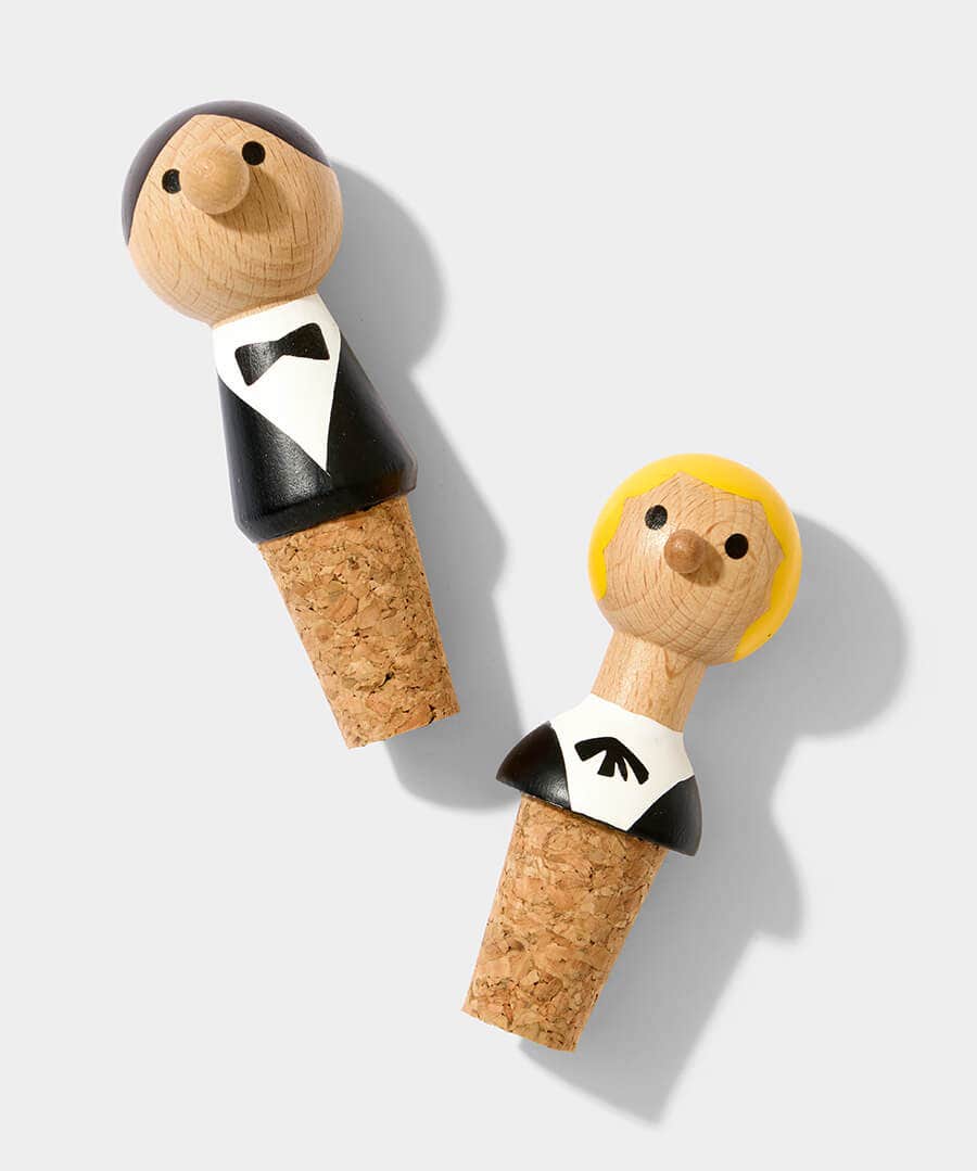 At Your Service Wine Bottle Stoppers