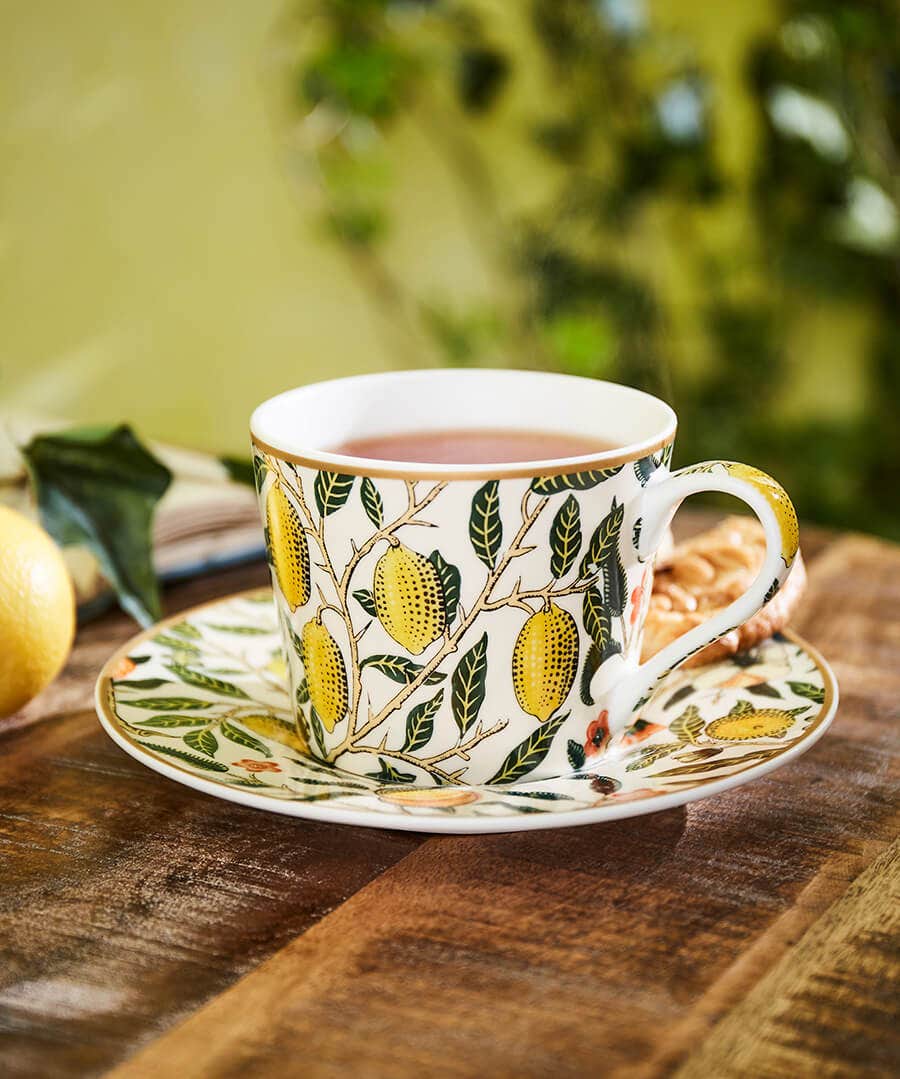 Fruity Cup And Saucer Set
