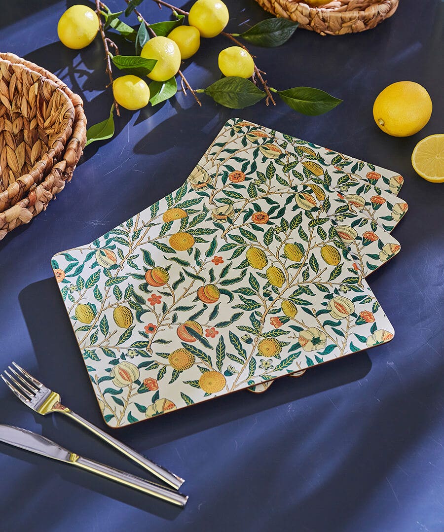 Fruity Pack Of 4 Placemats