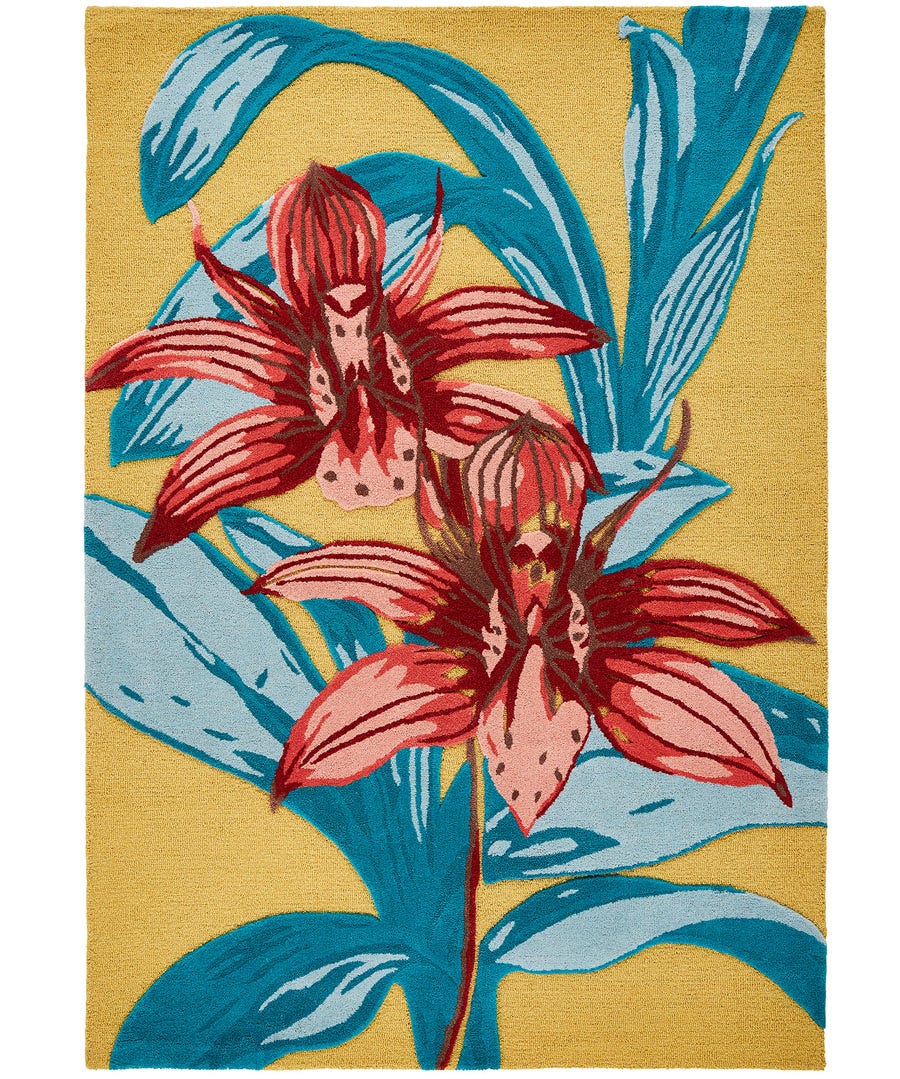 Sunkissed Orchid Wool Tufted Rug