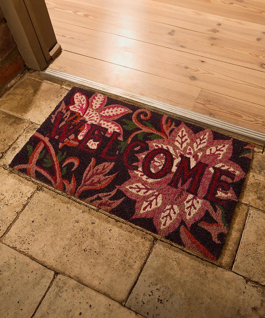 Bohemian Bloom Welcome Doormat