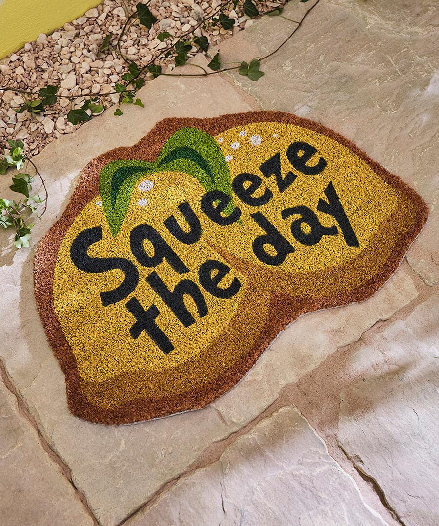 Squeeze The Day Doormat