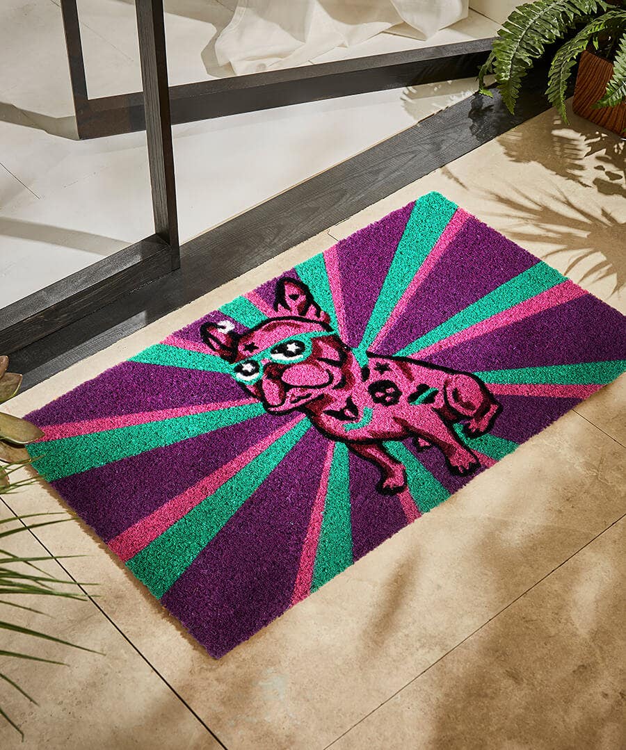 Cool Frenchie Doormat