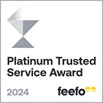 Feefo Platinum Merchant Award Standard