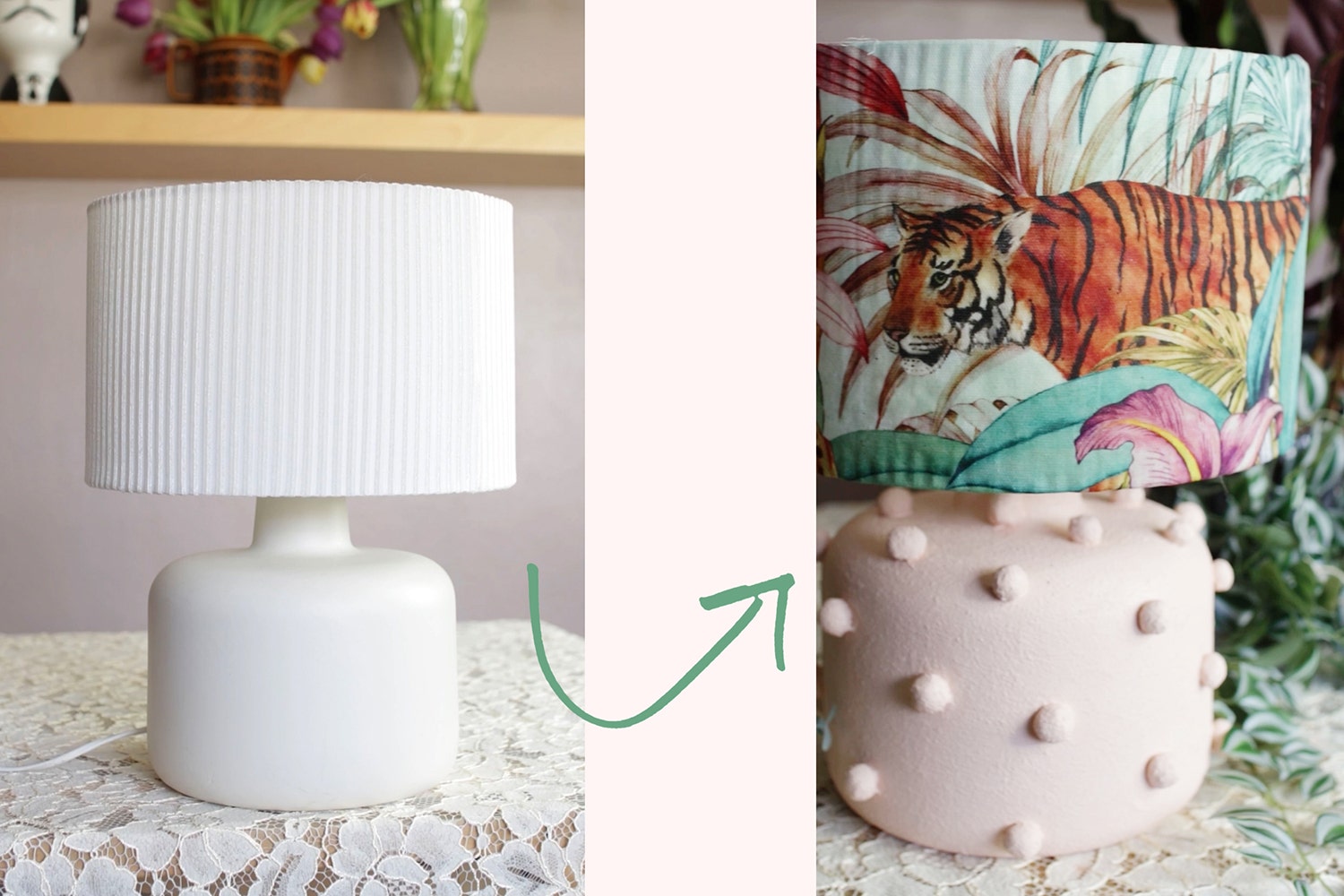 Let’s Get Crafty: How to upcycle a lamp with a Joe Browns twist!