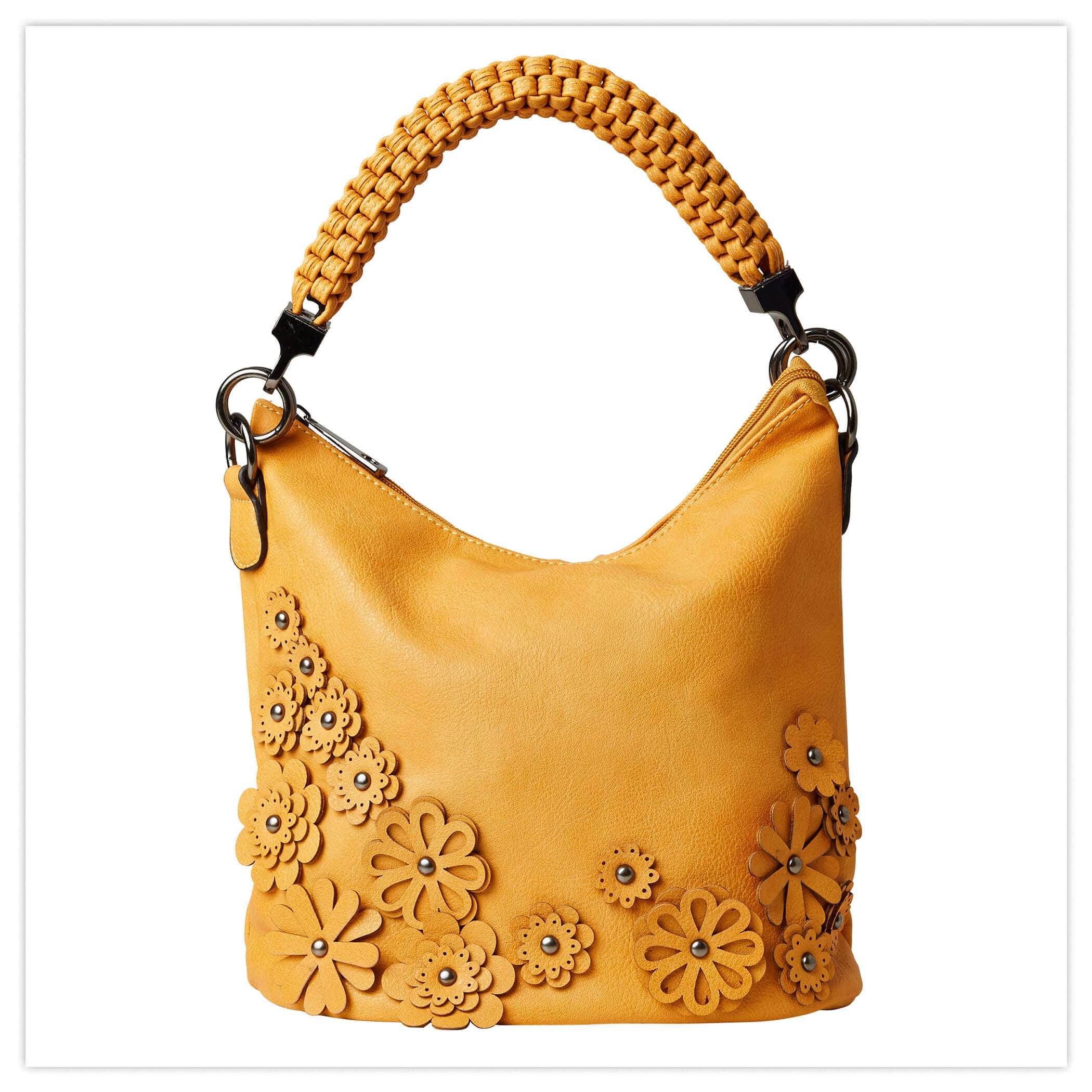 Gorgeous Flower Applique Bag