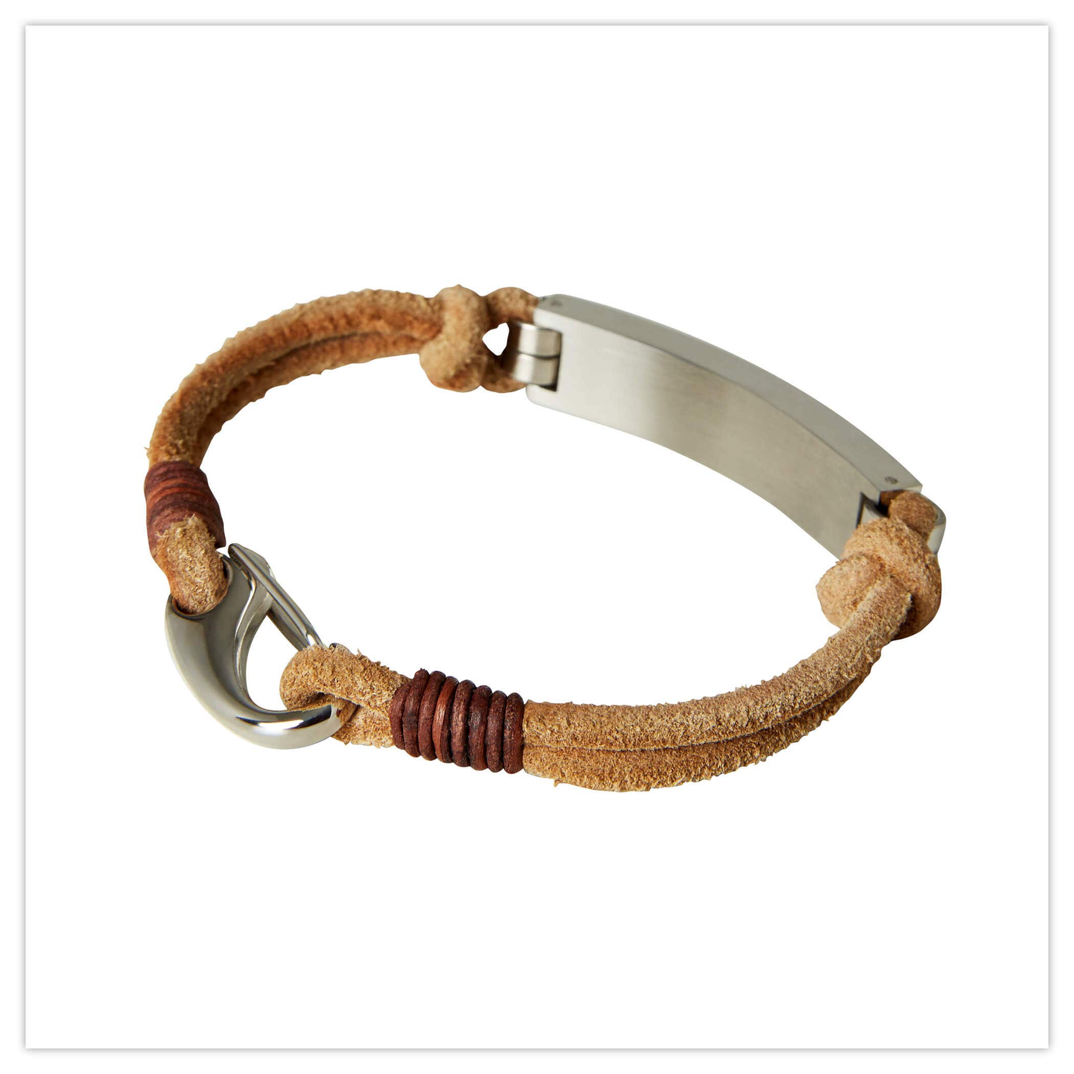 Joe Browns Signature Leather Bracelet