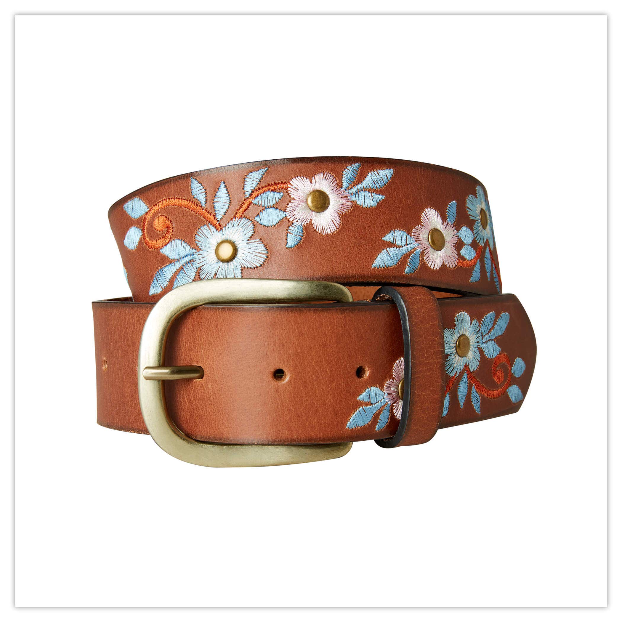 Joe Browns Stunning Embroidered Leather Belt