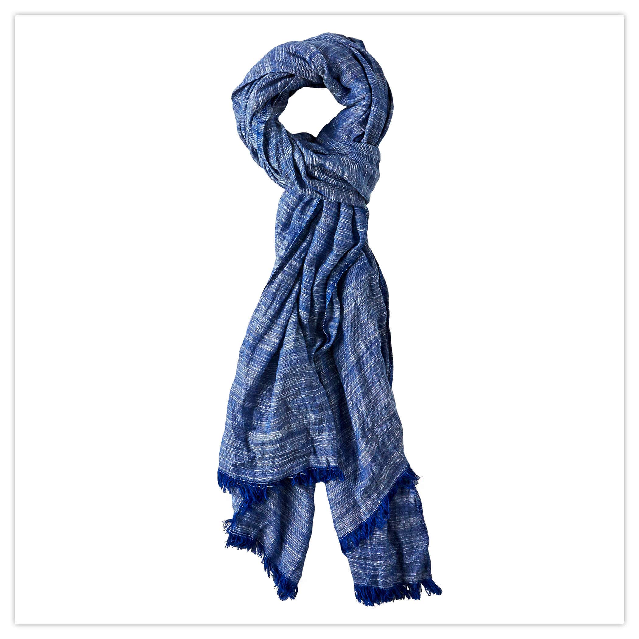 Joe Browns Roy Crinkle Scarf in Blue