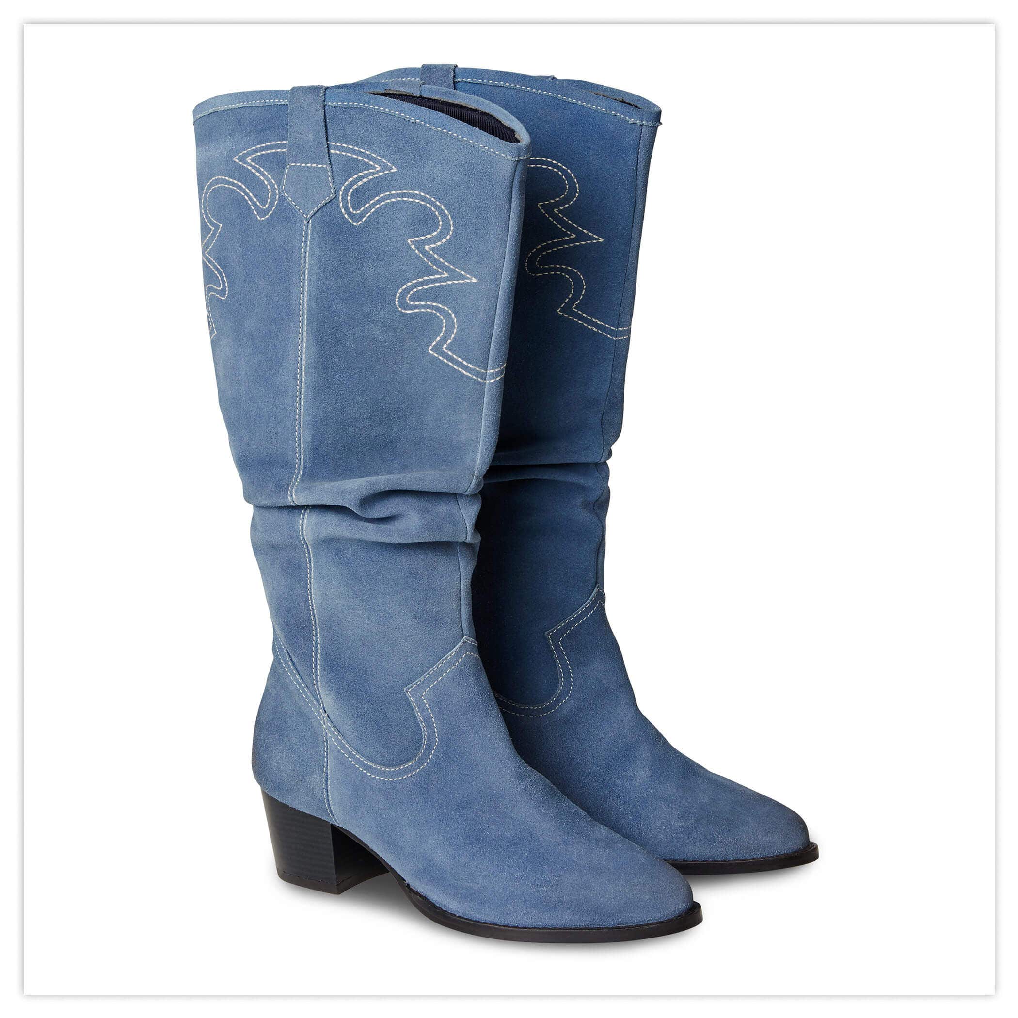 Sundown Suede Slouch Boots