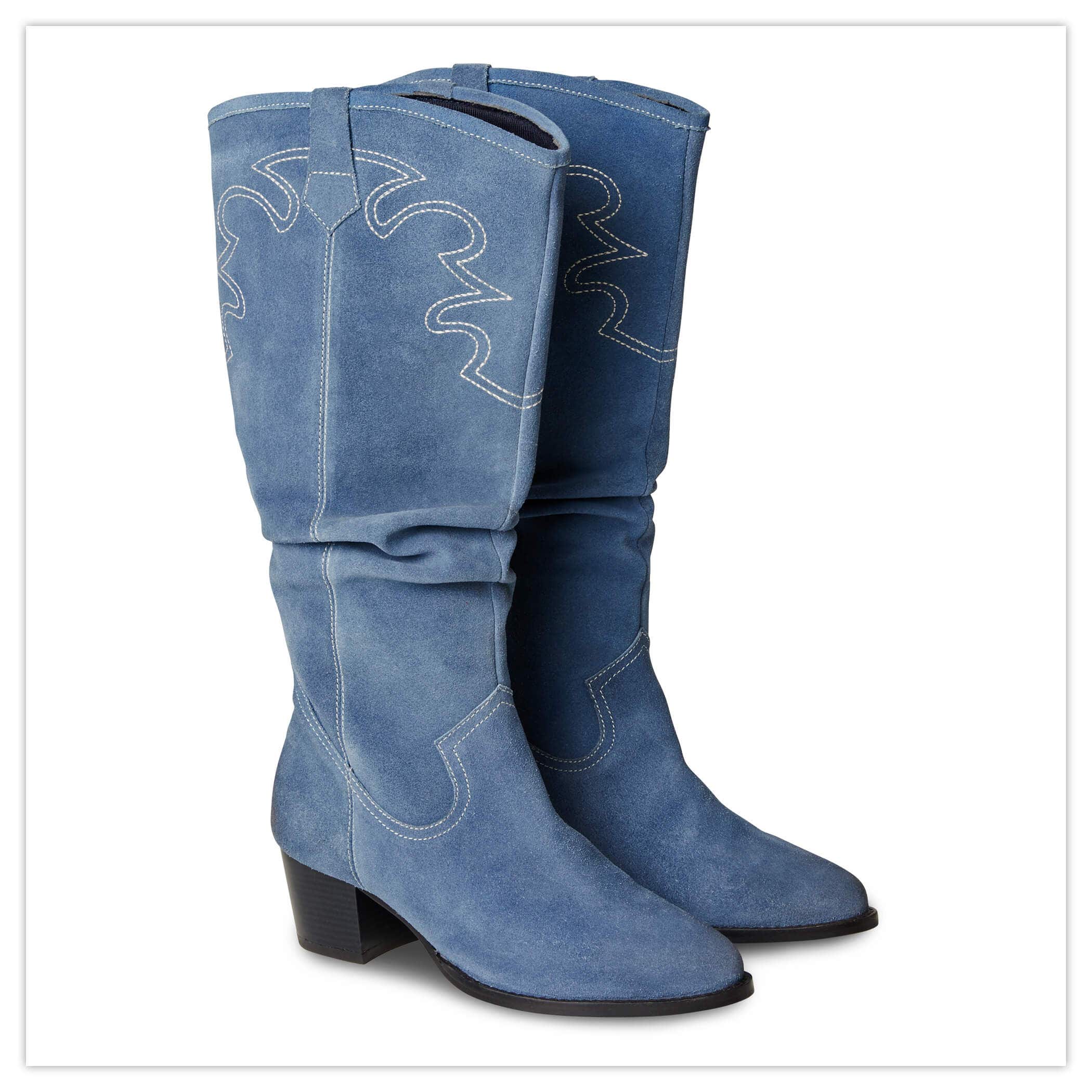 Sundown Suede Slouch Boots