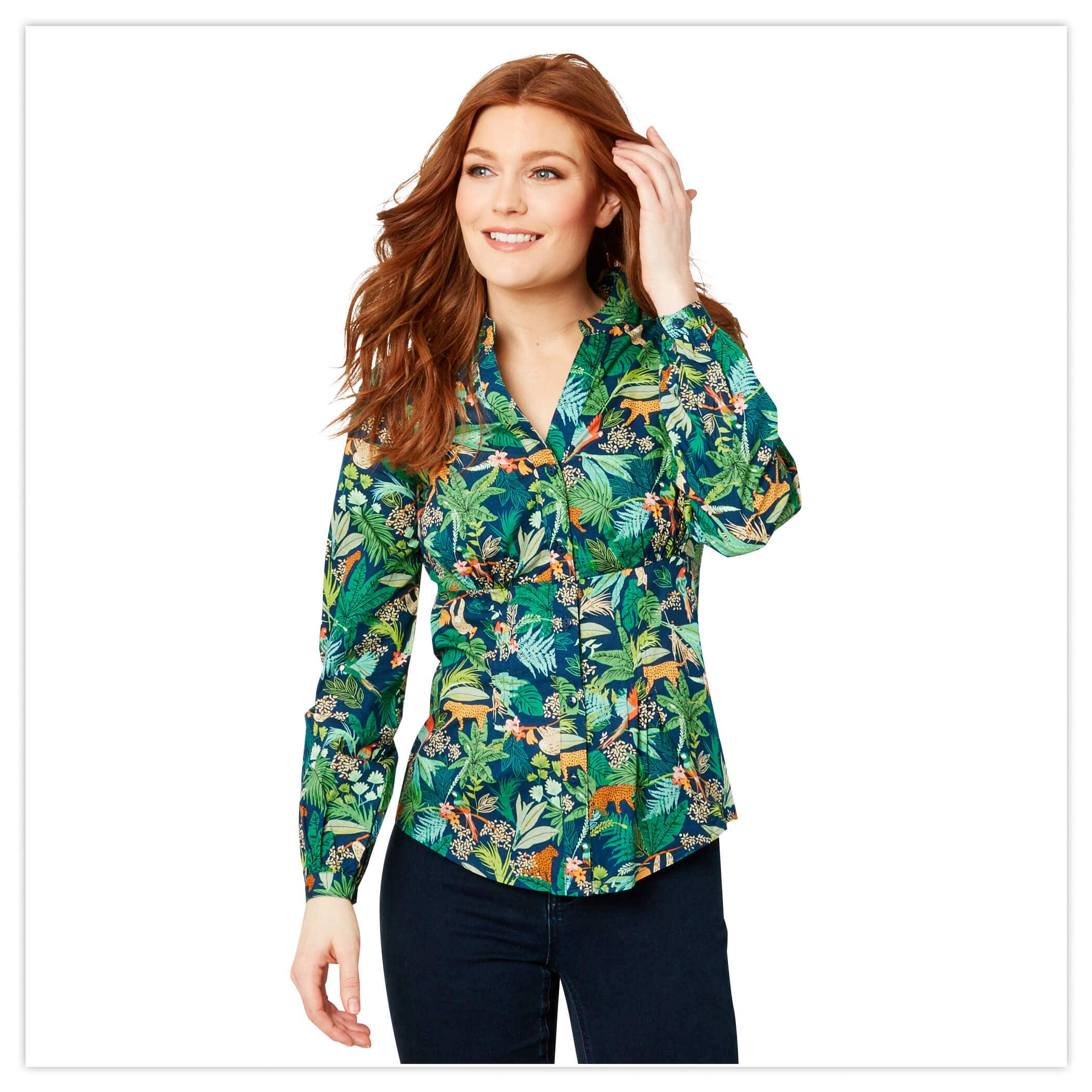 Joe Browns Jungle Printed Blouse