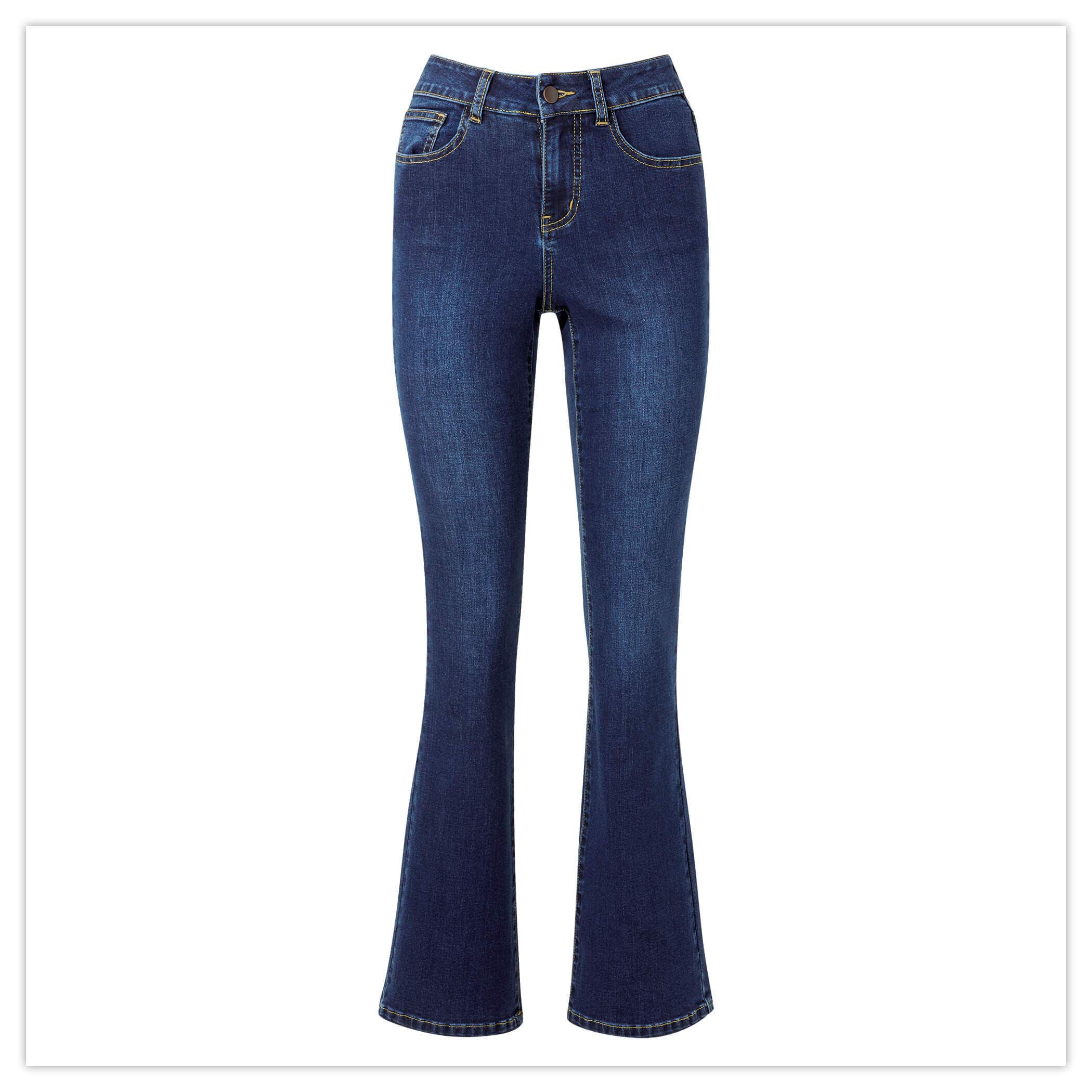 WESTERN BOOTCUT JEANS