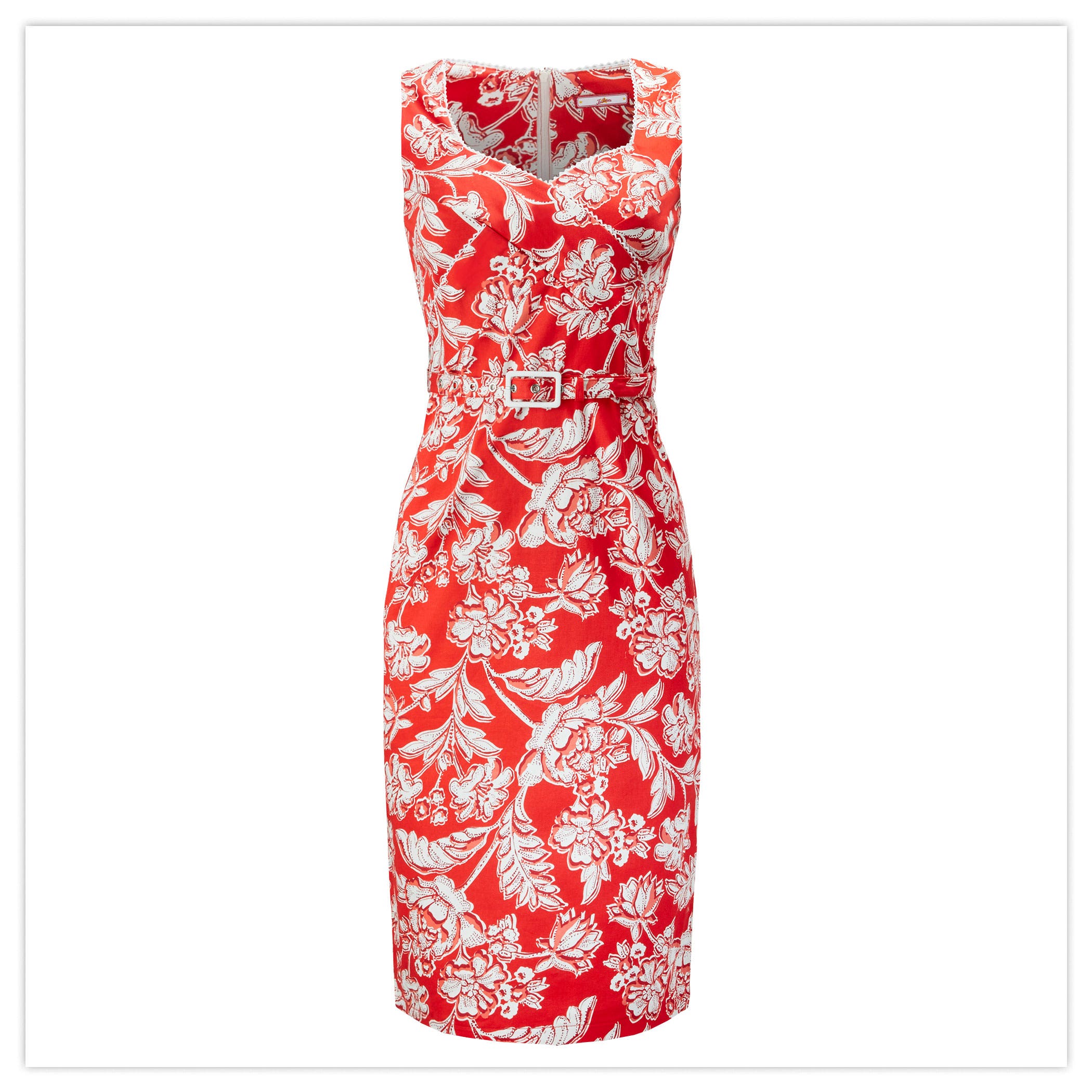 Belted Vintage Dress