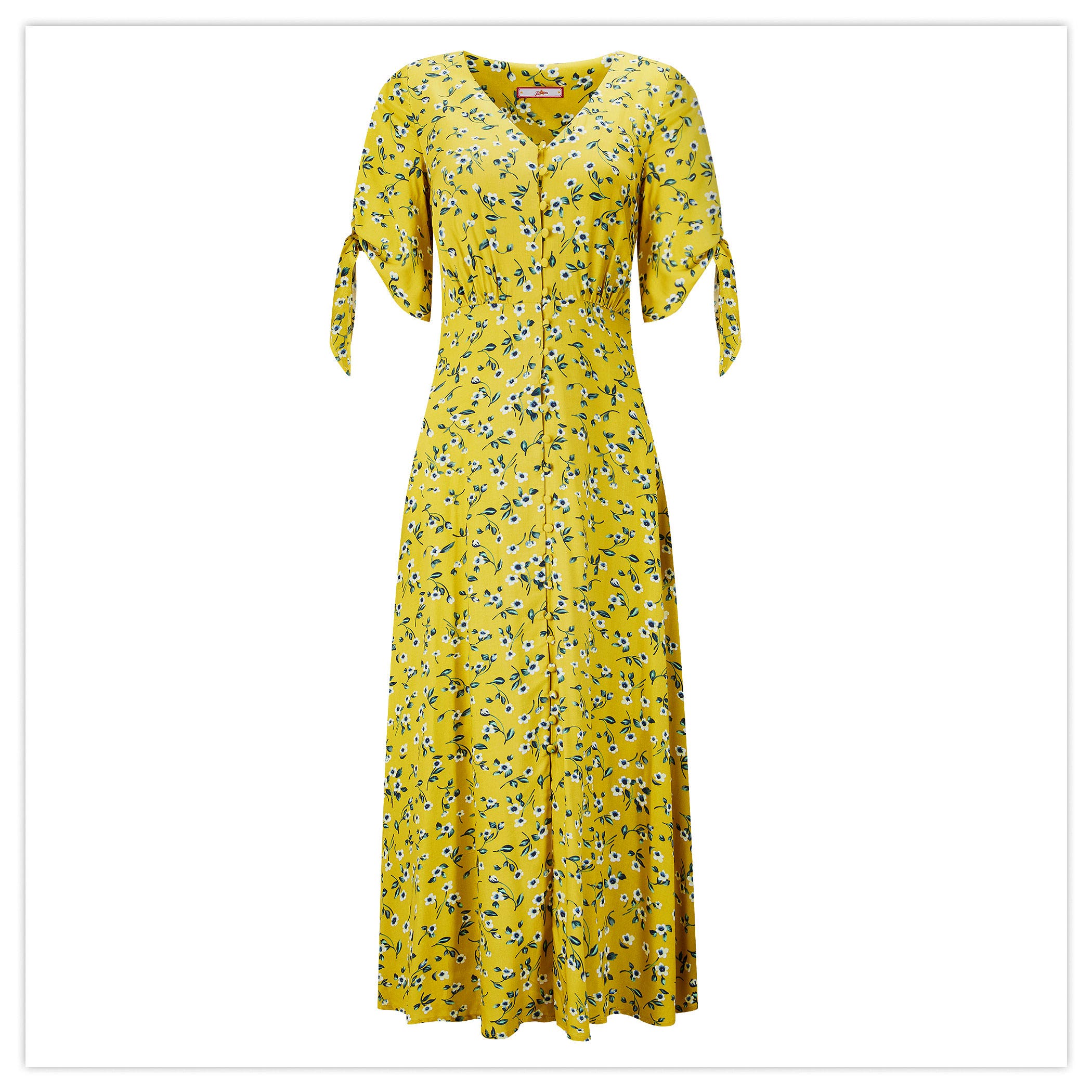 Flattering Floral Dress