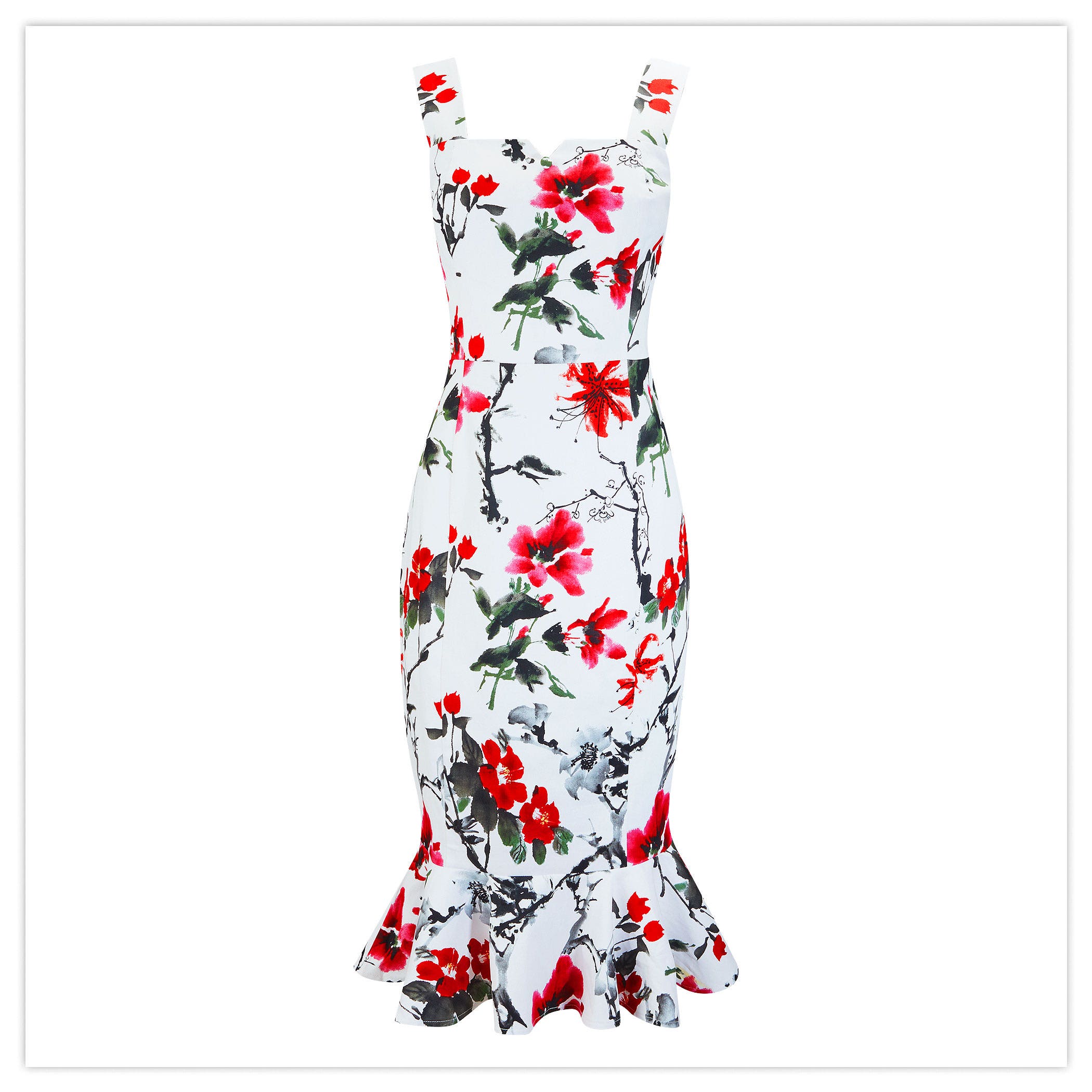 Pretty Peplum Dress
