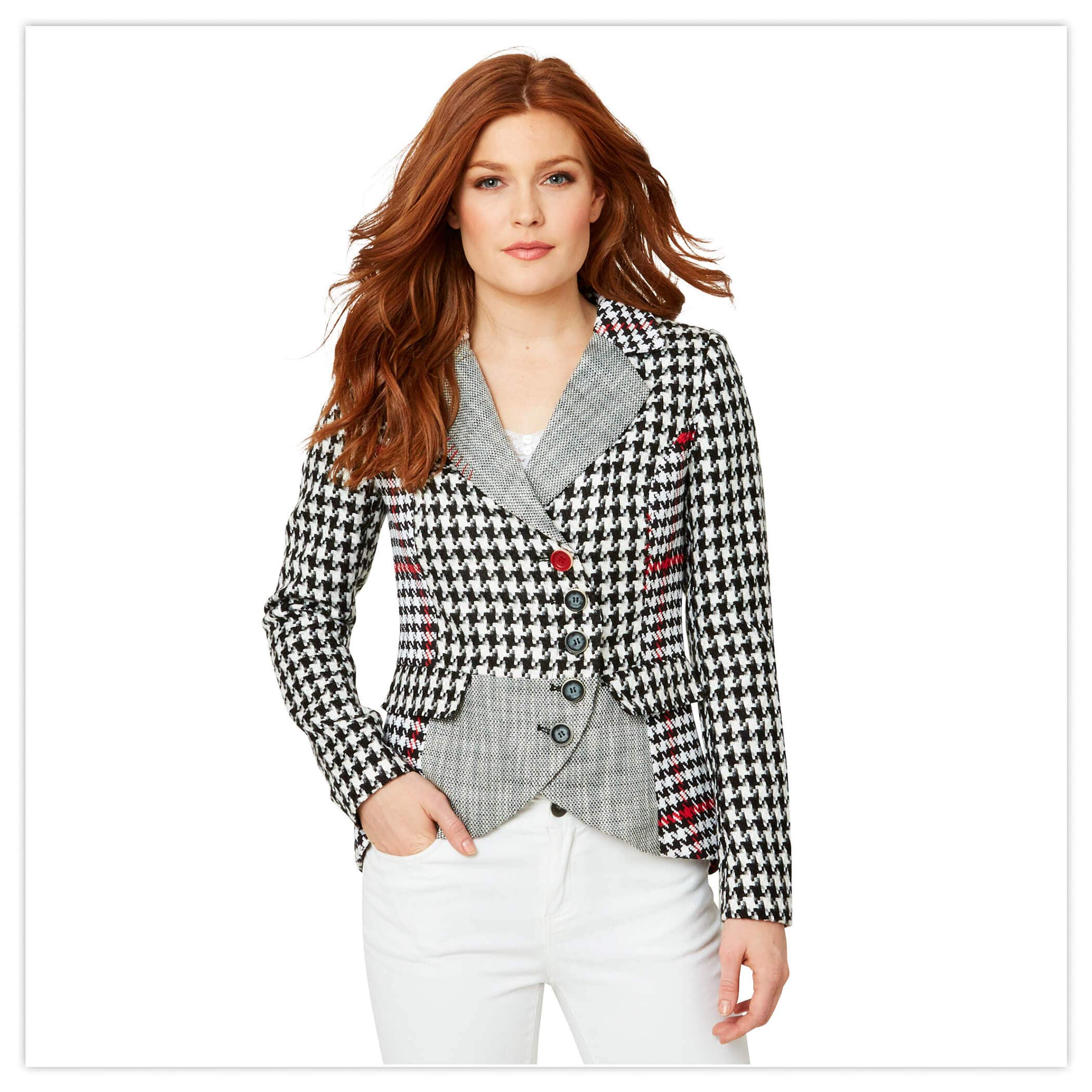 Houndstooth Jacket