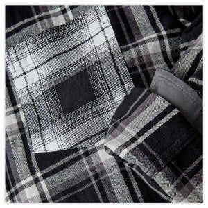 Monochrome Check Shirt