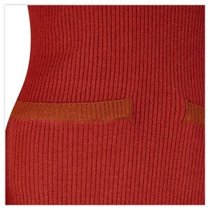 Fabulous Ribbed Knitted Dress