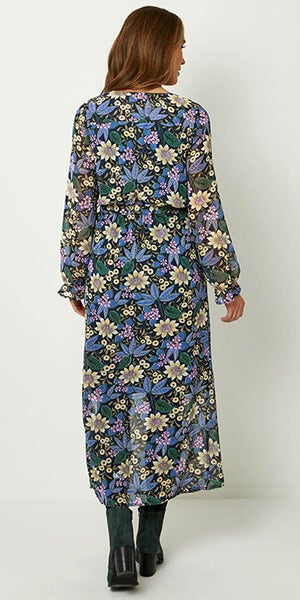 Joe Browns Night Meadow Dress on Model