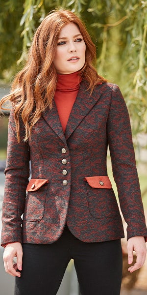 Animal Jacquard Jacket