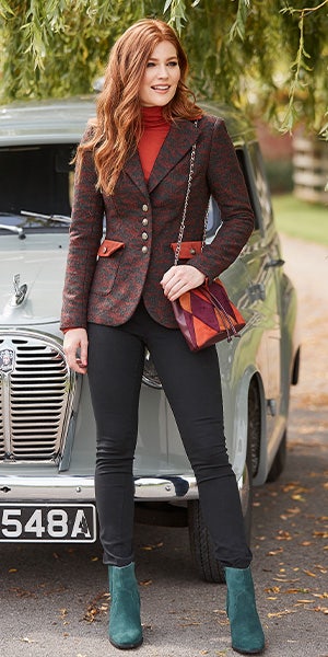 Animal Jacquard Jacket