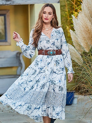 Beachy Keen Maxi Dress