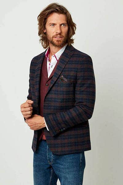 Confident Check Blazer