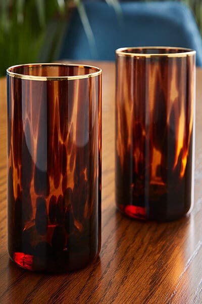 Opulent Set Of 4 Glasses
