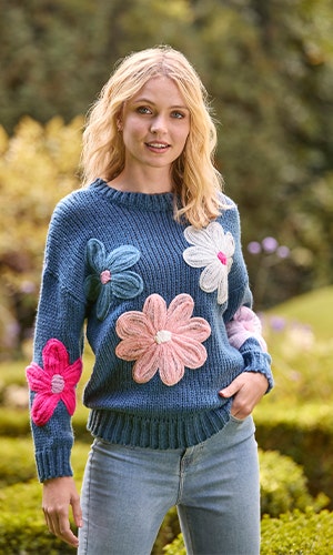 Floral Applique Jumper