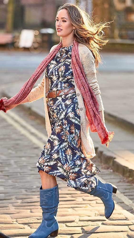 Joe Browns Fabulous Vintage Collar Dress